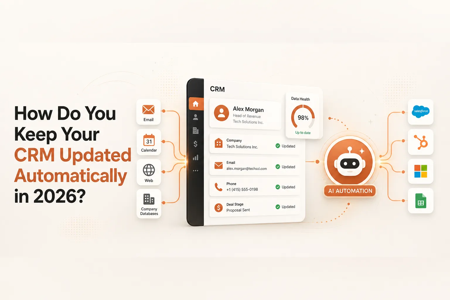 AI-powered CRM automation — keep HubSpot contact data updated automatically with Clay and n8n